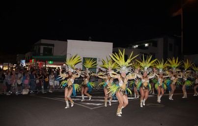Playa Blanca saca a la calle toda su alegría y creación