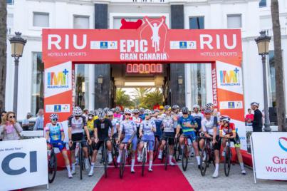 Mikel Demiri y Michela Santini marcan el pulso en la primera etapa de la EPIC Gran Canaria