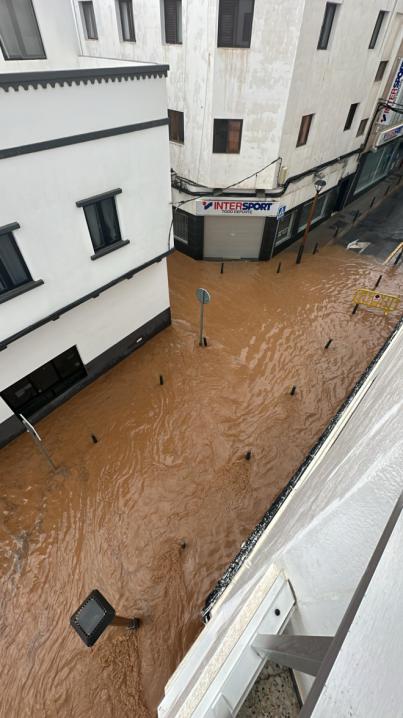 Declarada la situación de emergencia en Lanzarote por inundaciones pluviales