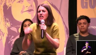 Irene Montero: Ojalá barrer a fachas y racistas con migrantes