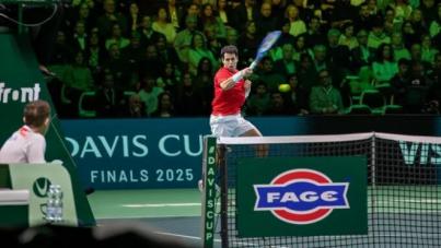 La Copa Davis se queda en Italia