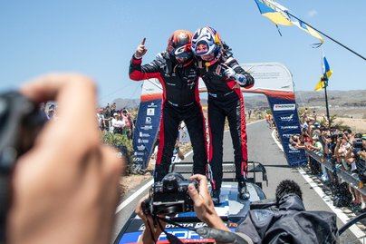 Kalle Rovanperä y Jonne Halttunen se llevan la victoria en el Rally Islas Canarias