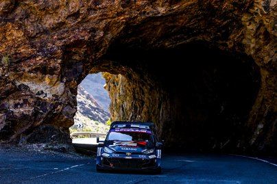 Kalle Rovanperä y Toyota brillan en la primera jornada del FIA WRC Rally Islas Canarias