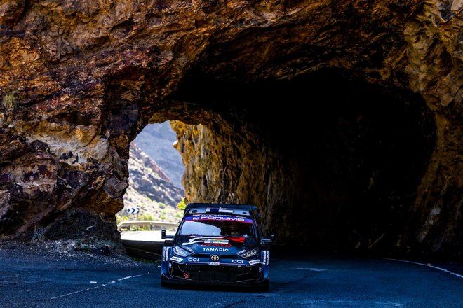 Kalle Rovanperä y Toyota brillan en la primera jornada del FIA WRC Rally Islas Canarias