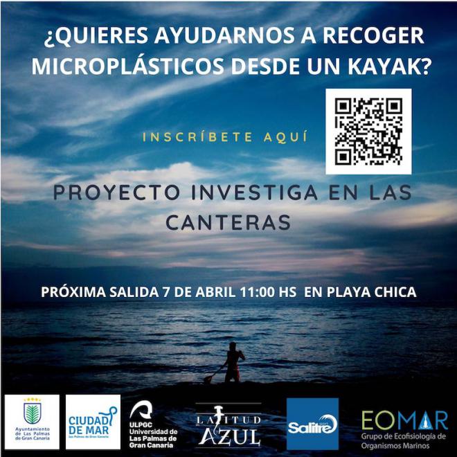 El proyecto ‘Investiga Las Canteras’ solicita voluntarios para muestrear y recoger microplásticos