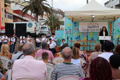 El pregón de Carolina Darias da inicio a las fiestas del Salto del Negro