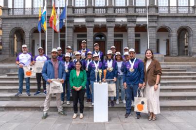 Las Palmas brilla con 36 medallas en natación adaptada