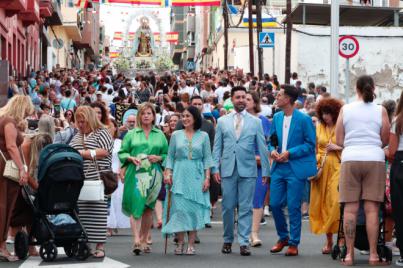 La Virgen del Carmen recorre la bahía en la tradicional procesión marítima
