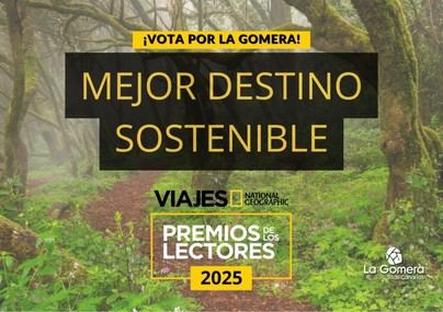 La Gomera, candidata a mejor destino sostenible en National Geographic