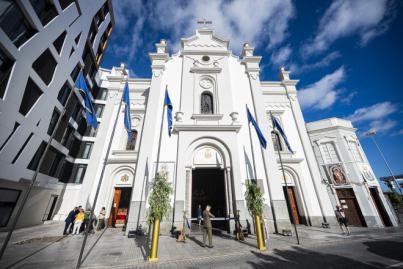 La Iglesia de La Luz muestra su rostro más radiante tras la rehabilitación