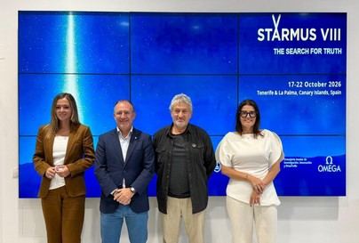 Sir Brian May homenajeado con una estrella en el Paseo de la Ciencia