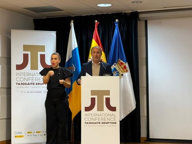 Evaluan la transformación post-erupción del Tajogaite