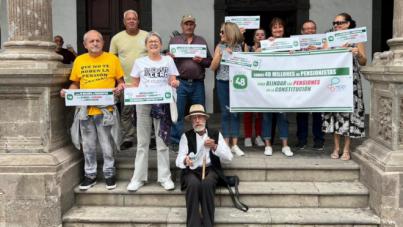 Jóvenes y mayores salen a la calle para Blindar las Pensiones