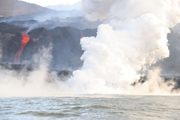 La erupción del Tajogaite enriqueció el mar con hierro en La Palma