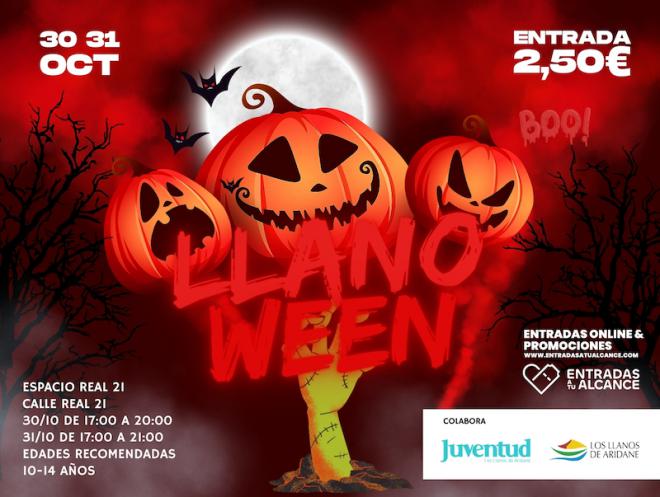 Los Llanos de Aridane celebra Halloween con una casa del terror