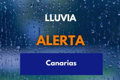 Actualizan la situación y pasa a alerta por lluvia en el archipiélago