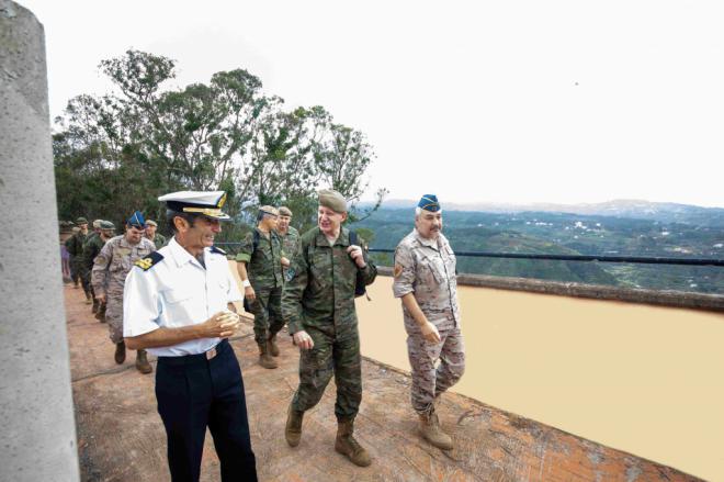 El Comandante del Mando de Operaciones visita el Mando Operativo Terrestre