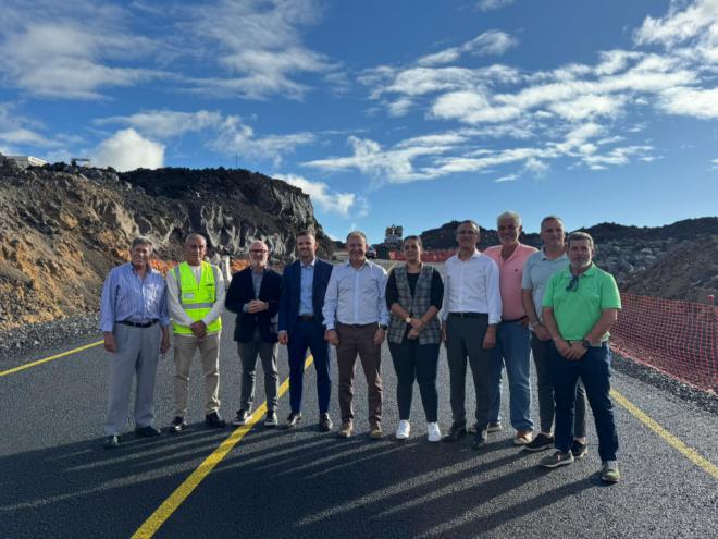 La carretera de Todoque será transitable desde este sábado