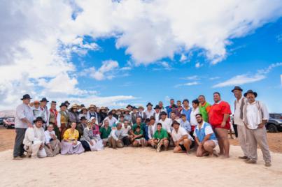 Inauguran Cátedra de Lucha Canaria en Tegueste