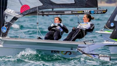 María Cantero subcampeona del mundo de 49er FX