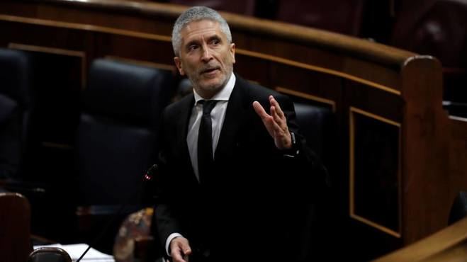 Marlaska no contesta si ordenó pedir información al coronel cesado por la investigación del 8M