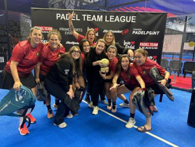 La Palma celebra su primer título en pádel femenino