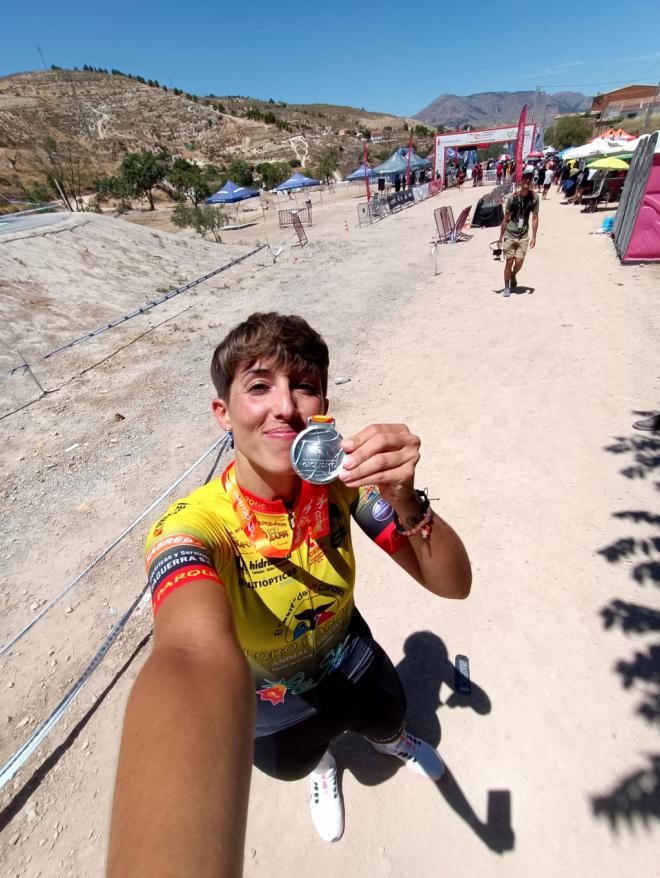 Katy Sierra, subcampeona de España tras pasar por quirófano