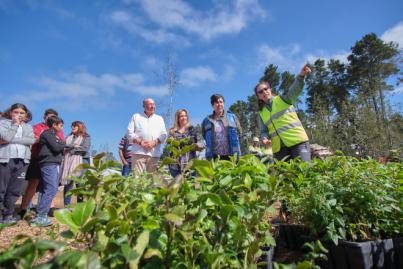 30.000 árboles para los montes afectados por el gran incendio de 2023