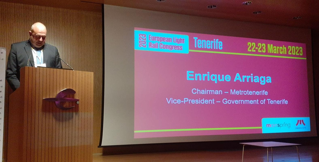 Tenerife acogerá en 2023 el Congreso Europeo de Tranvías