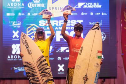 Morera y Anglani campeones de Europa sub14 en el Spring Surfest