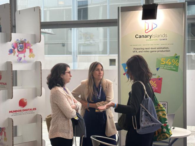 El audiovisual canario acude unido a Mundos Digitales