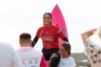 Nadia Nalesso, protagonista Junior en el Spring Surfest Las Américas Pro