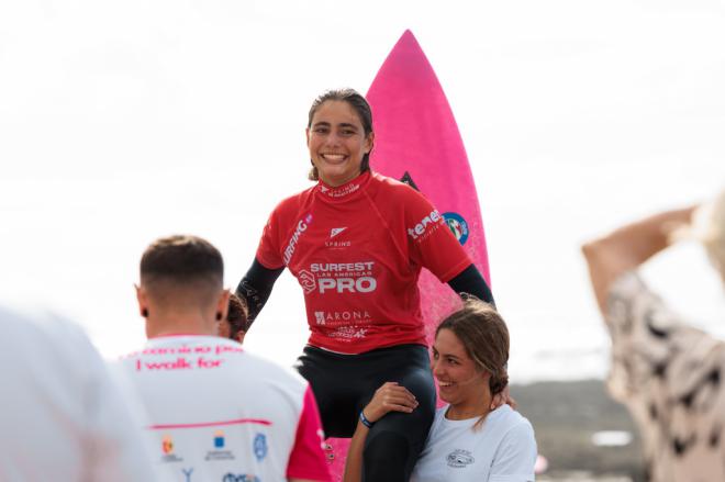 Nadia Nalesso, protagonista Junior en el Spring Surfest Las Américas Pro