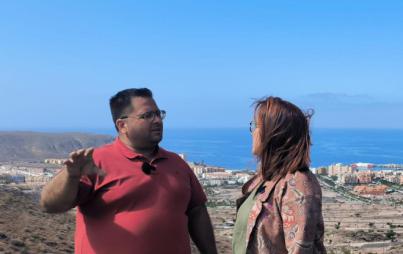 Fariña alerta del riesgo de ampliar el dique del puerto de Los Cristianos