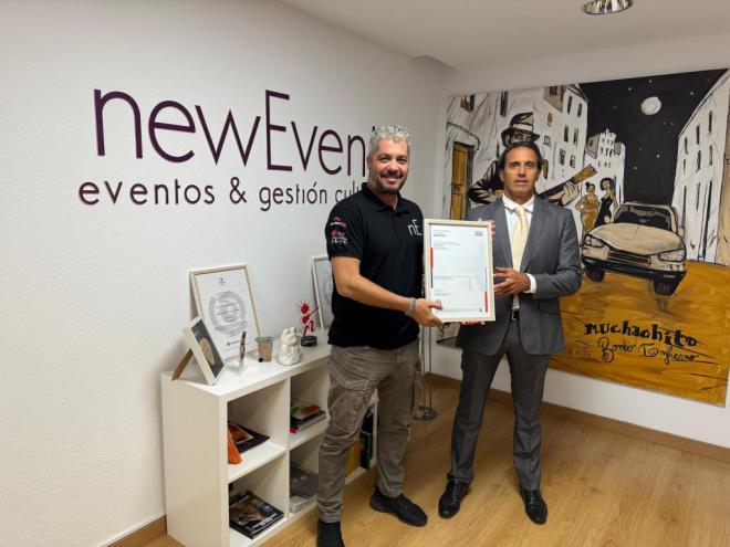 La productora newEvent, pionera en obtener la certificación ISO20121