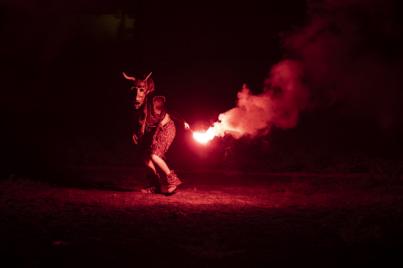 Haría celebra la Noche del Fuego de las fiestas de San Juan