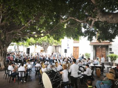 La Banda Municipal de Música de Los Llanos de Aridane celebra su 167 aniversario