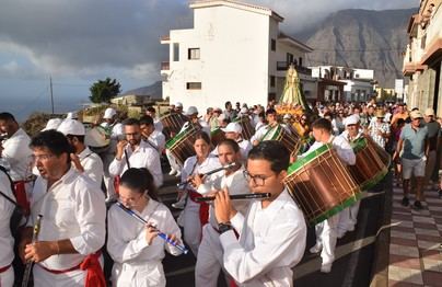 La Frontera recibe a su Patrona, la Virgen de Candelaria