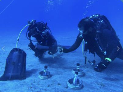 Experimento piloto para estudiar nuevas técnicas de intervención marina