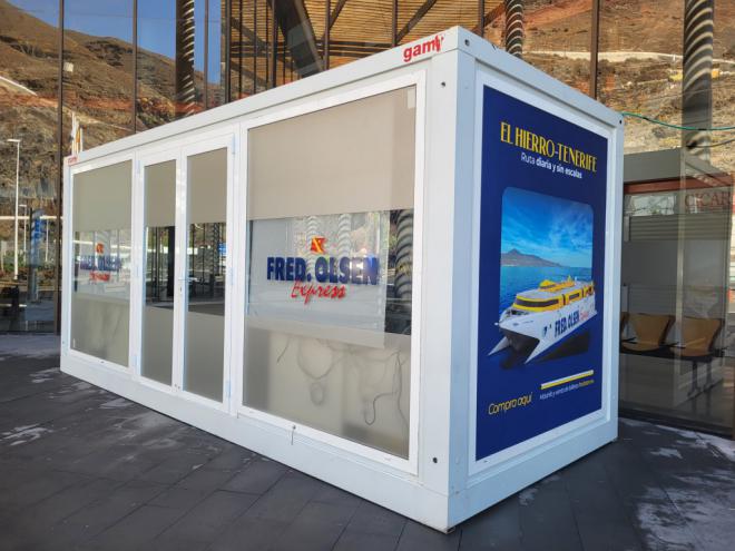 Fred. Olsen Express abre al público su oficina en El Hierro