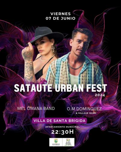 Mel Ömana y O.M Domínguez cierran el Sataute Urban Fest 2024