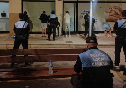 La Policía Local de La Laguna tramita unas 20 actas por tenencia o consumo de drogas durante el fin de semana