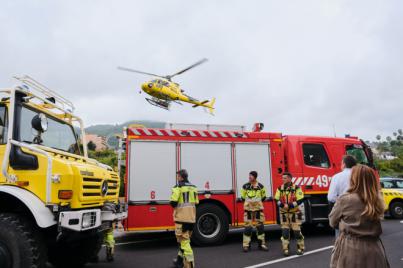 Vigilancia aérea nocturna y patrullas del Ejército contra incendios forestales