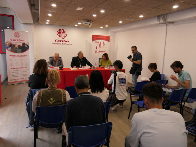 Cáritas ha rebasado su capacidad económica para la atención social