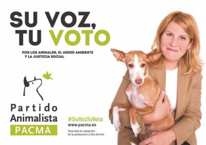 PACMA supera en intención directa de voto a EH Bildu, Junts, PNV, BNG y CC
