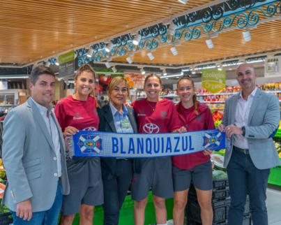 HiperDino impulsa el fútbol femenino como patrocinador del Costa Adeje Tenerife