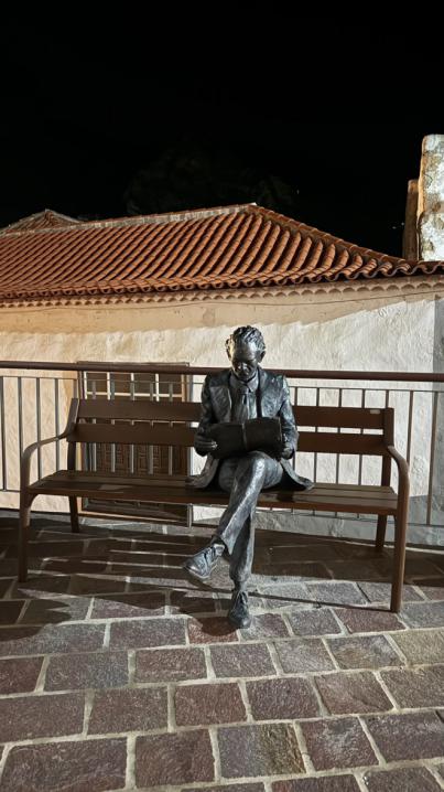 Vallehermoso repone la imagen de Pedro García Cabrera en su ubicación original