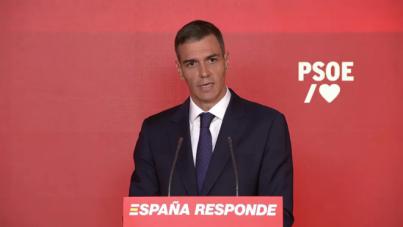 Sánchez: "No voy a dejar el país en manos de Feijóo ni Abascal"