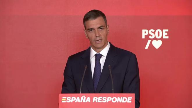 Sánchez: 'No voy a dejar el país en manos de Feijóo ni Abascal'