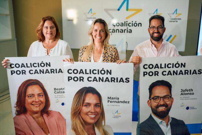 María Fernández: “El próximo 23 de julio tenemos que ser valientes y votar por Canarias”